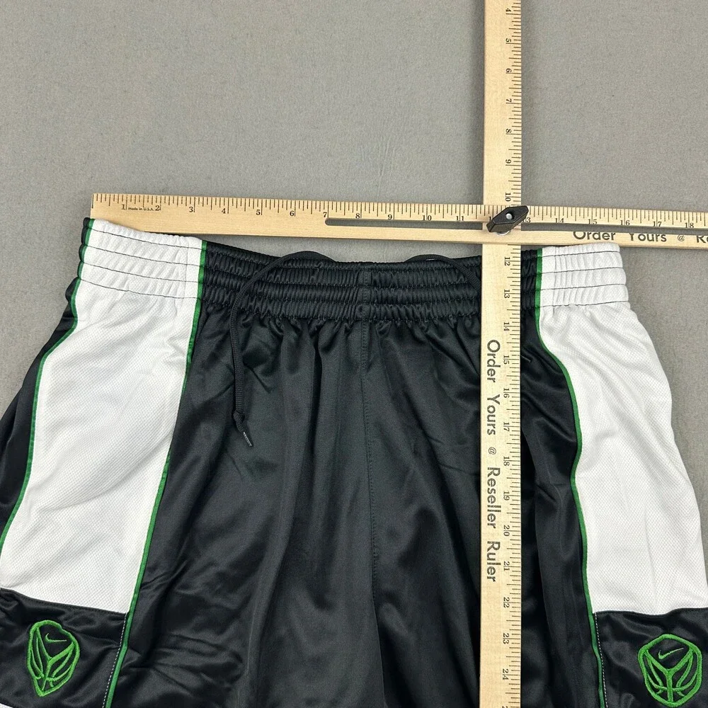 Nike Shorts Men Extra Large Black Basketball HoopTechMesh Swoosh Star Logo